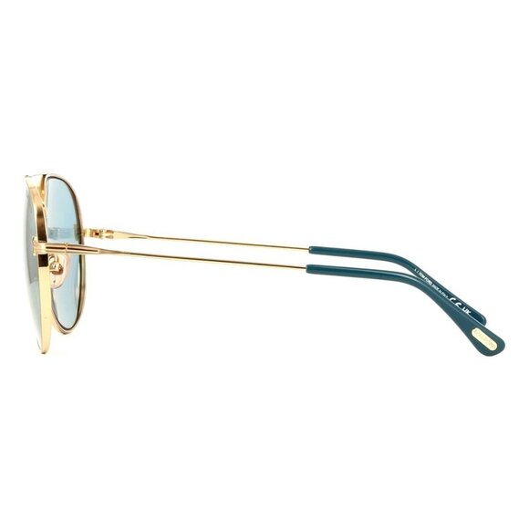 New TOM FORD Dashel-02 Gold Aviator FT0996/S 28X Sunglasses Women - Picture 3 of 5